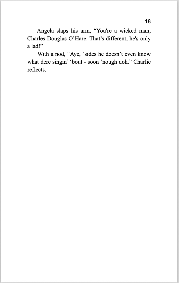 Inside the book