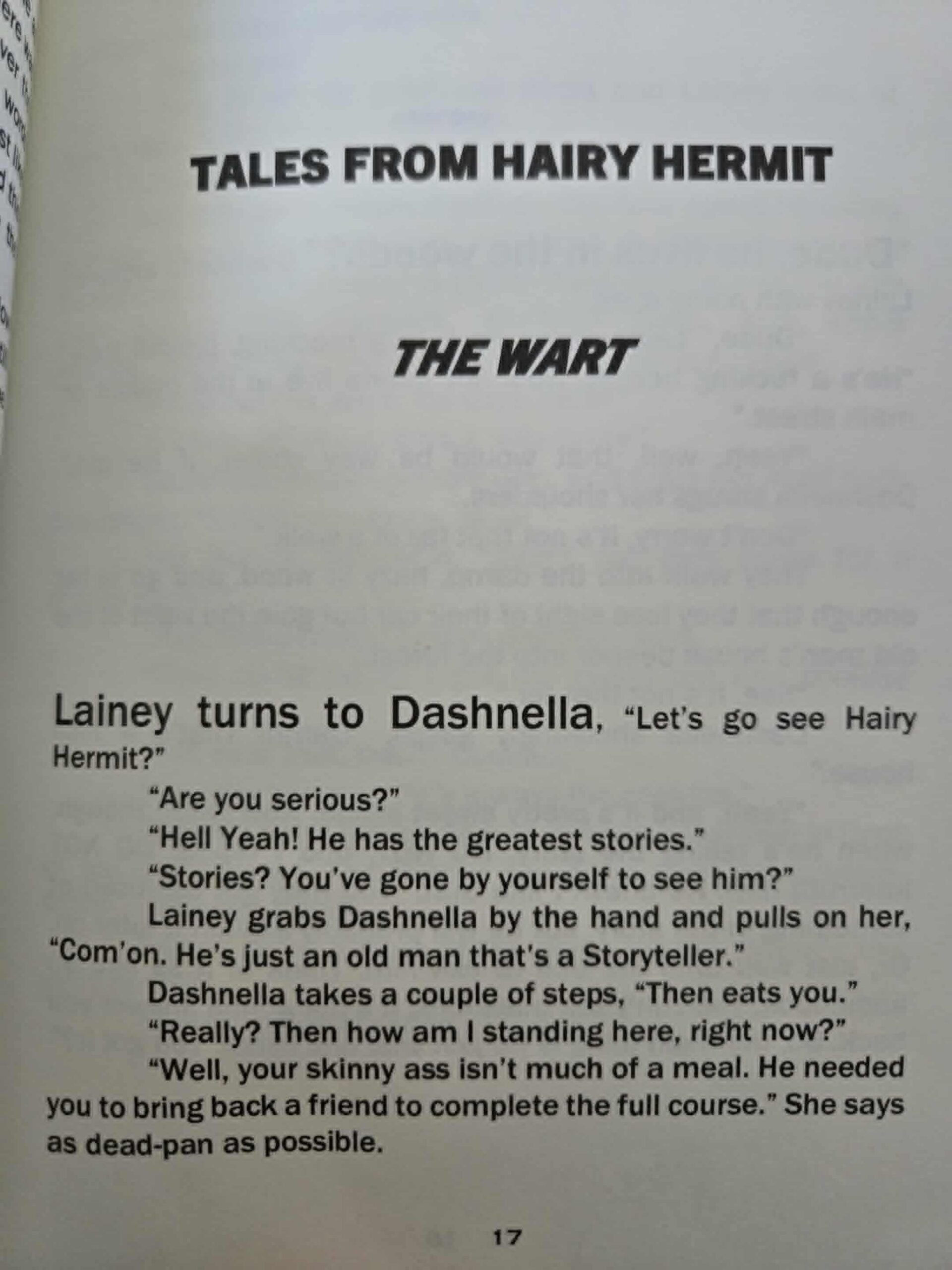 Inside the book