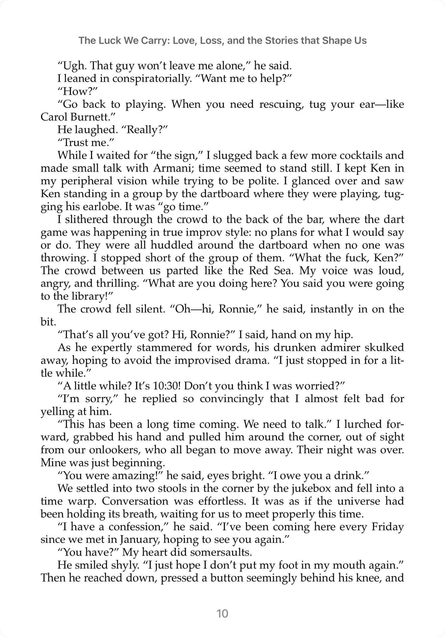 Inside the book