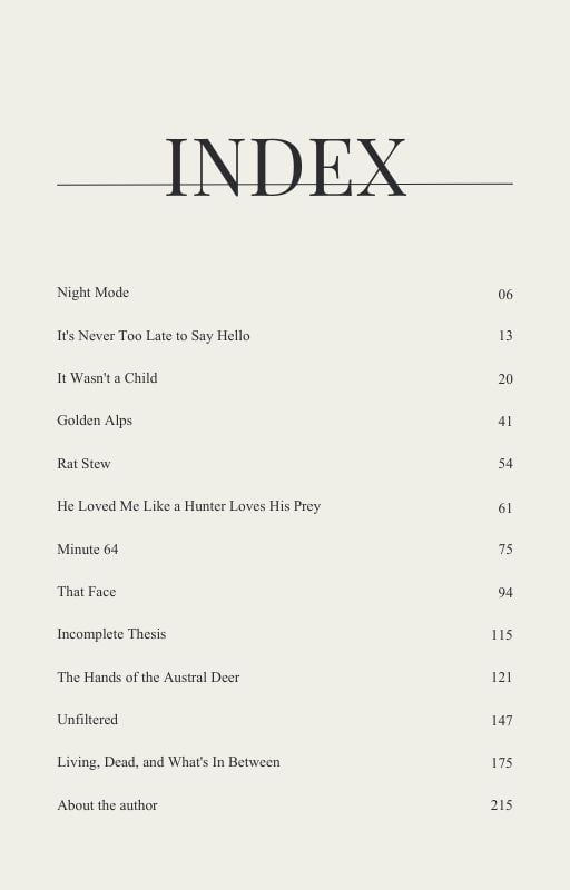 Inside the book