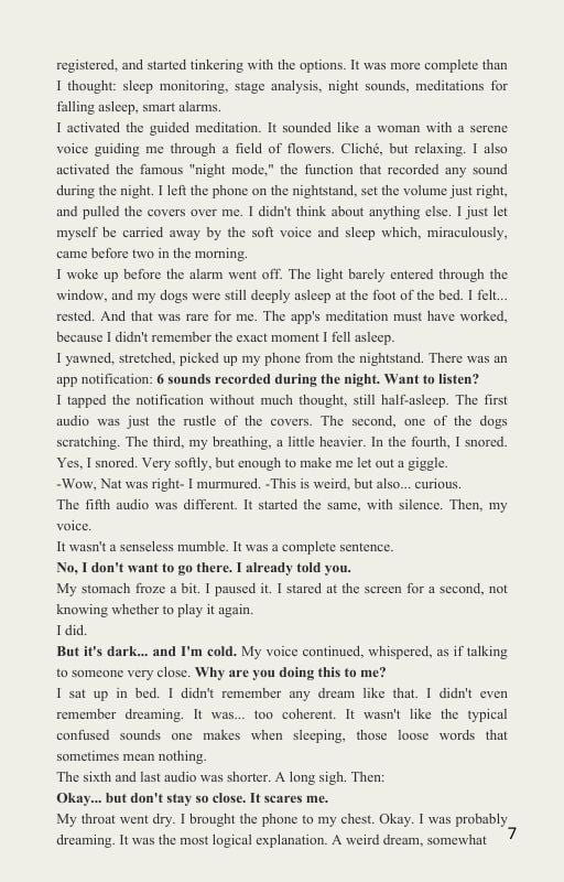 Inside the book