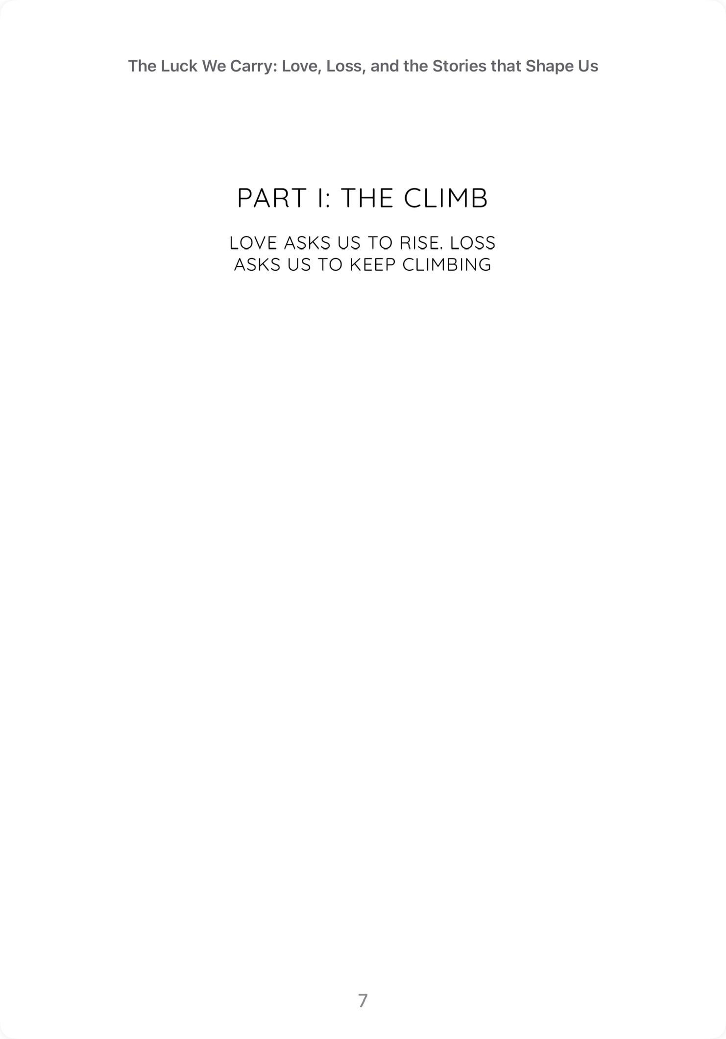Inside the book