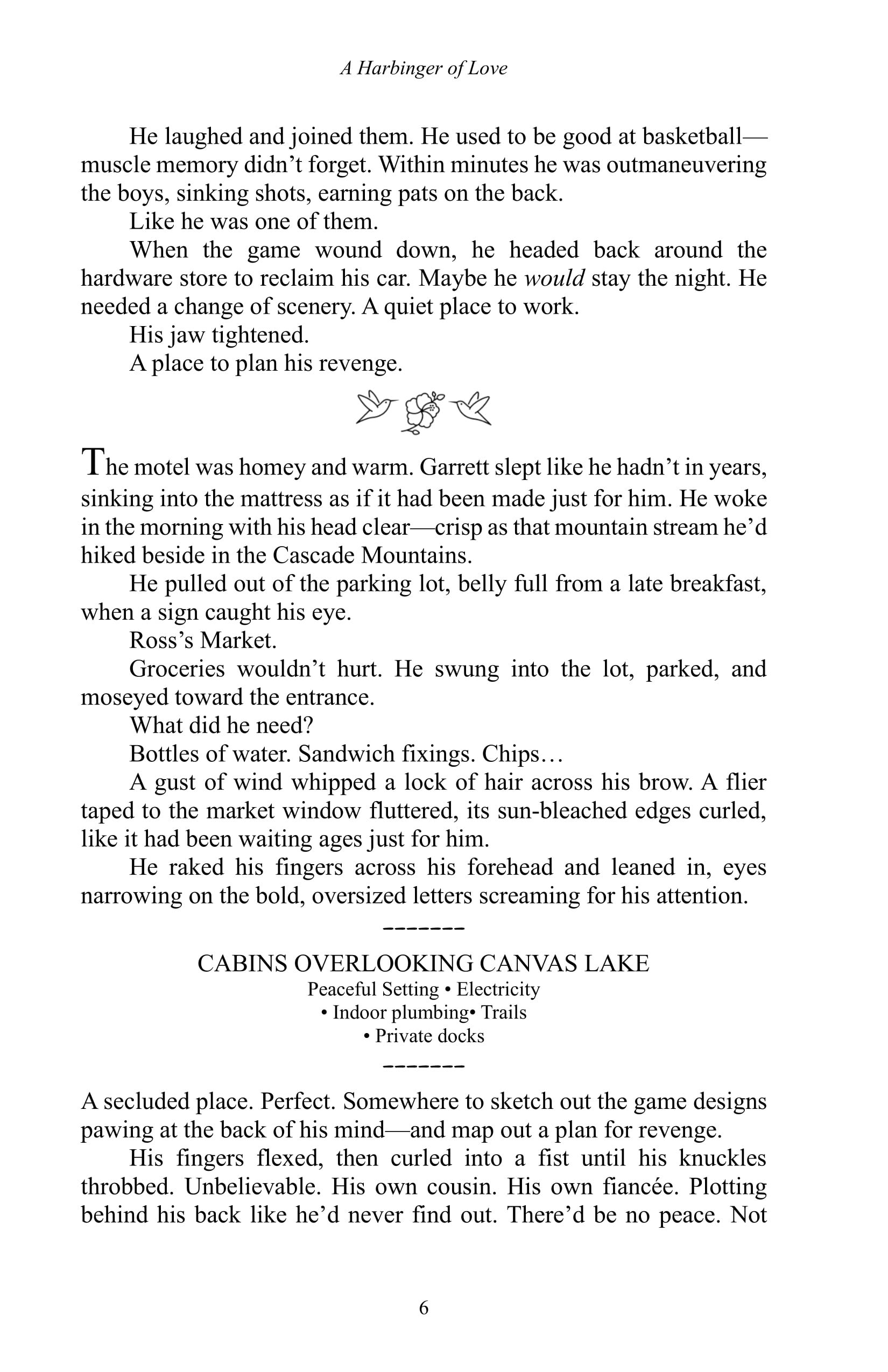 Inside the book