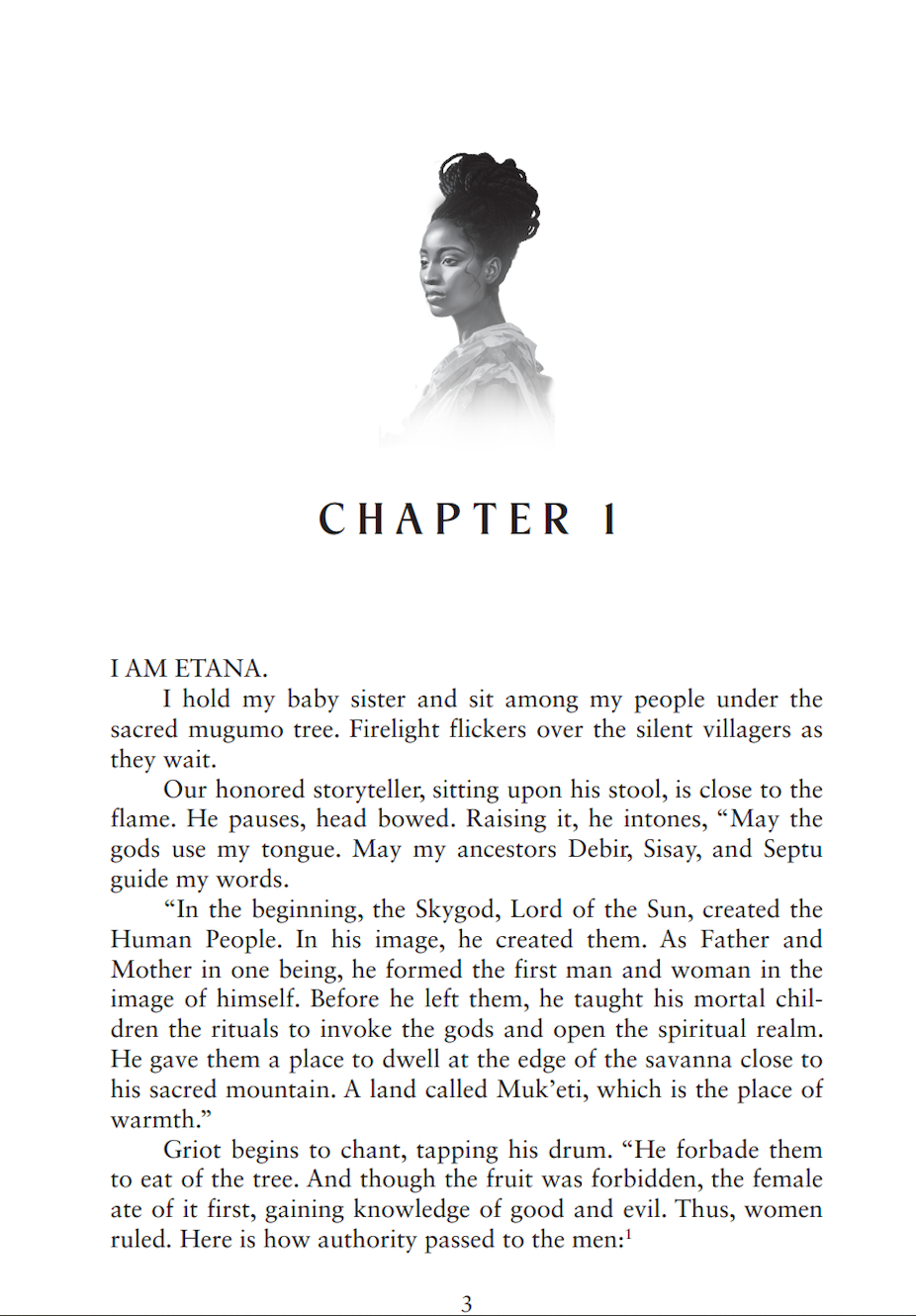 Inside the book