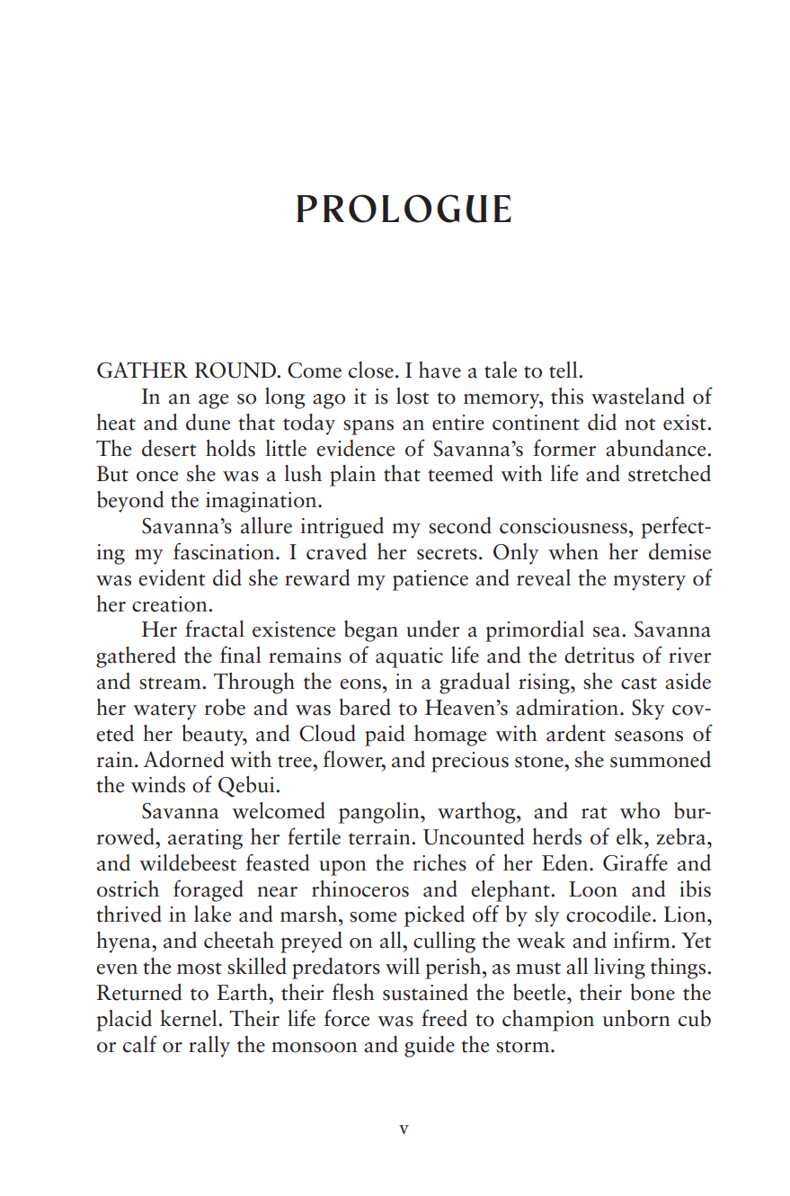 Inside the book