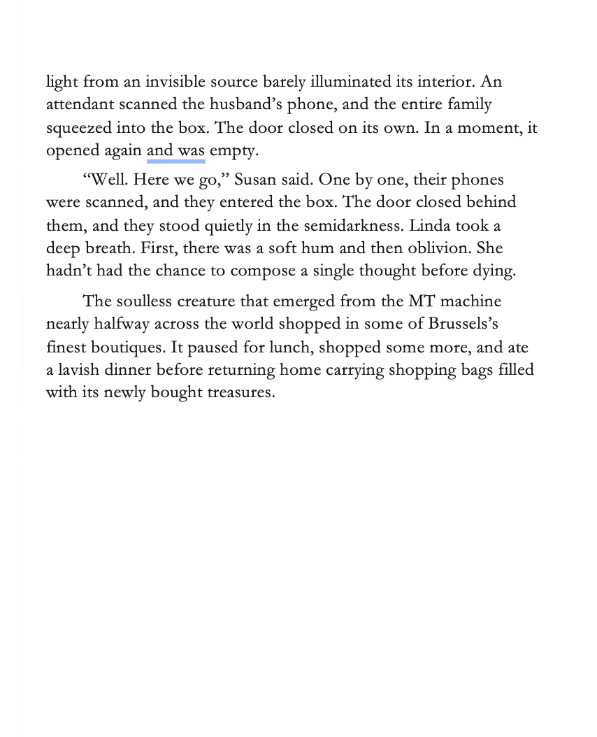 Inside the book