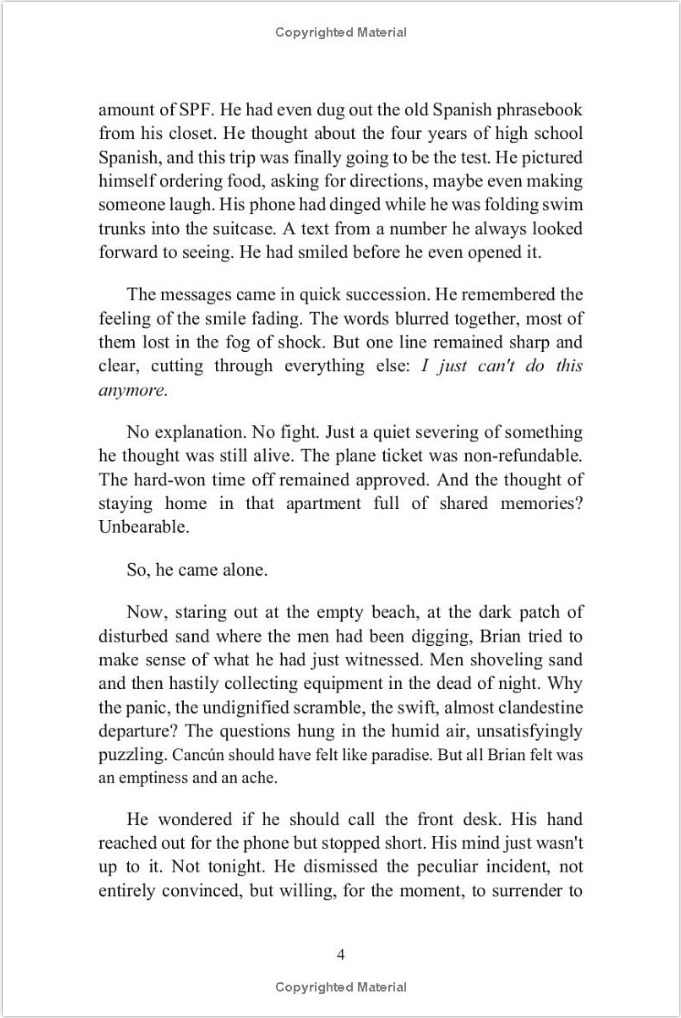 Inside the book