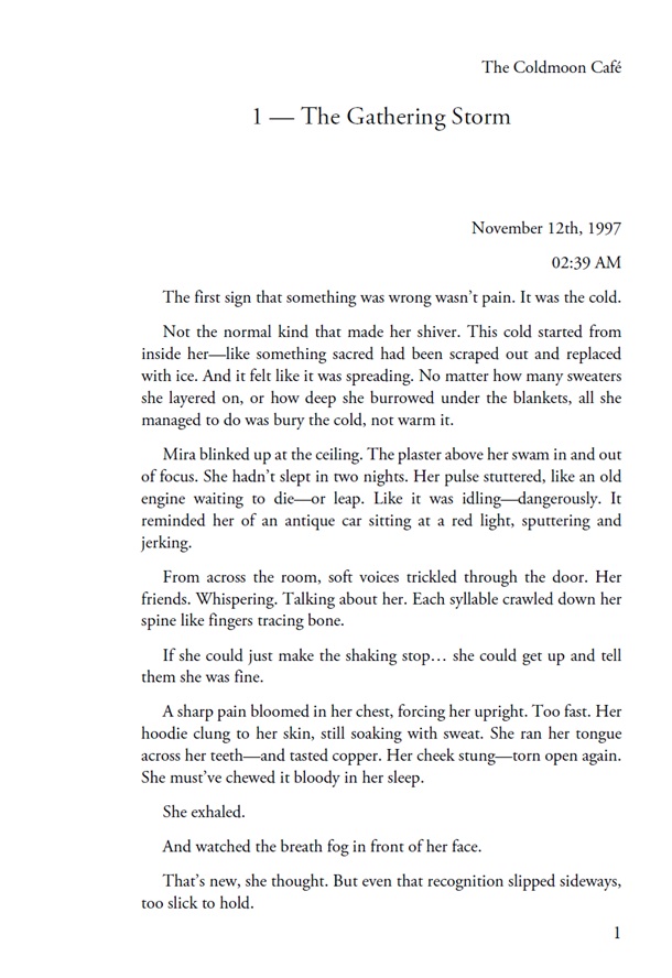 Inside the book