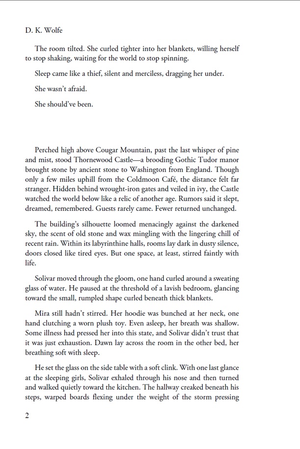 Inside the book