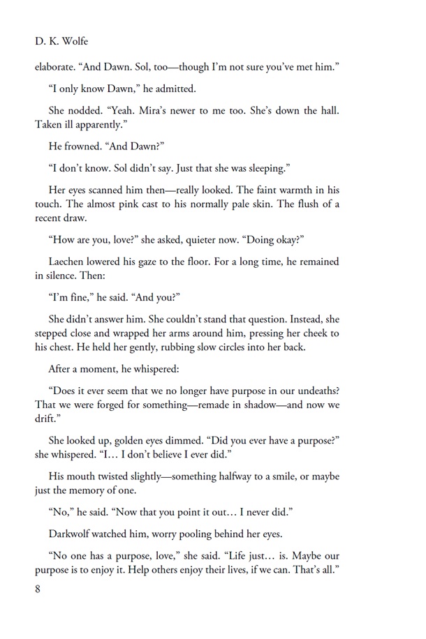 Inside the book